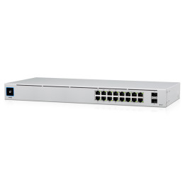 Управляем комутатор Ubiquiti USW-16-POE Gen2, 16x Gigabit RJ45 + 2x SFP, PoE+, 36Gbps - 1
