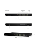 Комутатор Ubiquiti EdgeSwitch, 24-портов 10/100/1000Mbps, PoE 250W, Rackmount - ES-24-250W - 5
