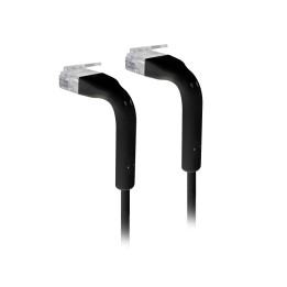 Мрежов кабел Ubiquiti UniFi, 0.3м RJ45 черен - U-Cable-Patch-0.3M-RJ45-BK - 1