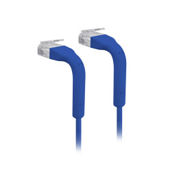Мрежов кабел Ubiquiti UniFi, RJ45, 0,3м, син - U-Cable-Patch-0.3M-RJ45-BL - 1