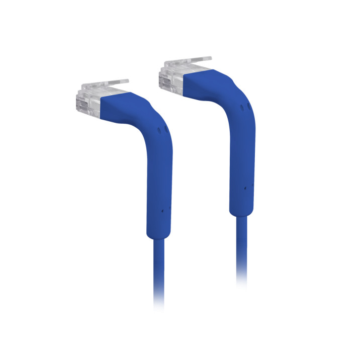 Мрежов кабел Ubiquiti UniFi, RJ45, 0,3м, син - U-Cable-Patch-0.3M-RJ45-BL - 1
