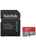 SD карта SanDisk Ultra microSDXC, 32GB MicroSDHC Class 10 UHS-I 120MB/s - SDSQUA4-032G-GN6IA - 1