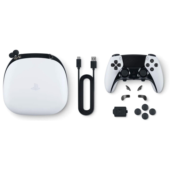 Безжичен геймпад Sony DualSense Edge, Midnight Black, Wireless, PlayStation 5 - SONY-PS5-DS-WH-EDGE - 6
