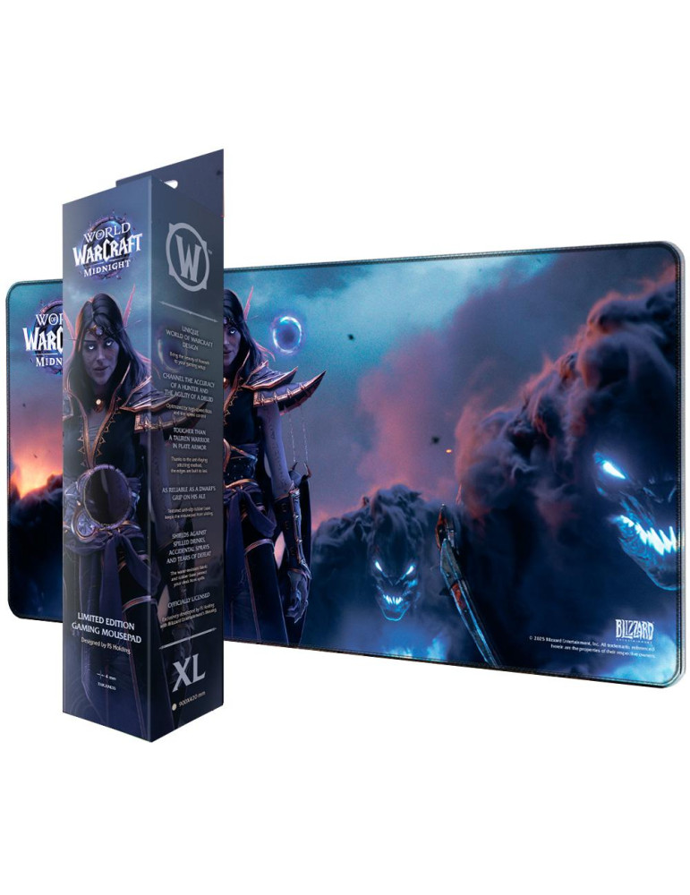 Геймърска подложка за мишка Blizzard World of Warcraft Midnight Xalatath XL, 900x420mm - FBLMPWOWMNXTH25XL - 4
