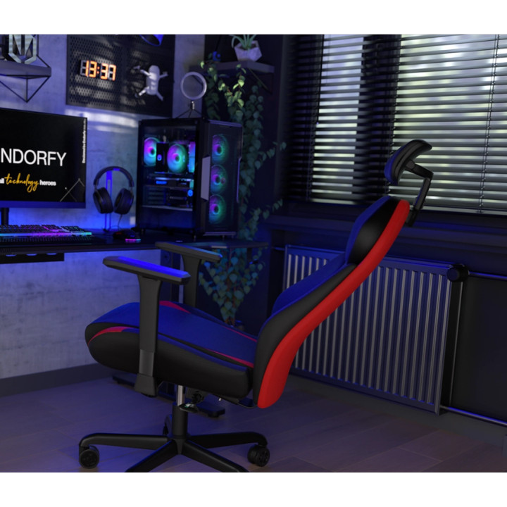 Геймърски стол ENDORFY Meta RD, Черно/Червено - EY8A006 - 3