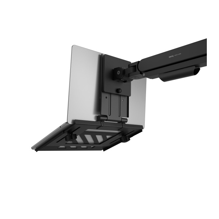 Поставка за лаптоп BenQ LTB01, 12"-17", Подвижна, VESA 75x75, Черна - 5A.A3F44.LBW - 2