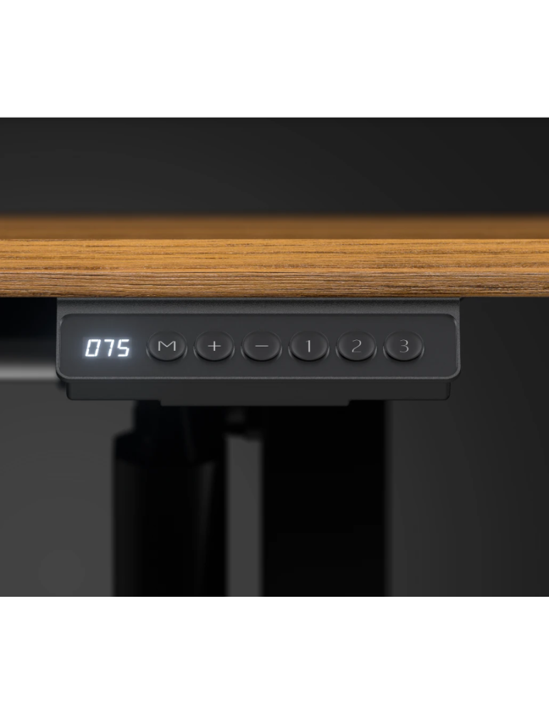 Геймърско бюро ENDORFY Atlas S Electric, 114 cm, Електрически механизъм, MDF плот, Черен - EY8E010 - 2