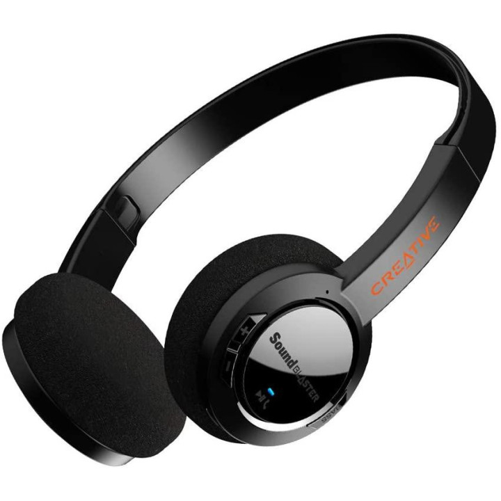 Bluetooth слушалки CREATIVE Sound Blaster Jam V2 Bluetooth, Черен - CREAT-HEAD-JAM-V2