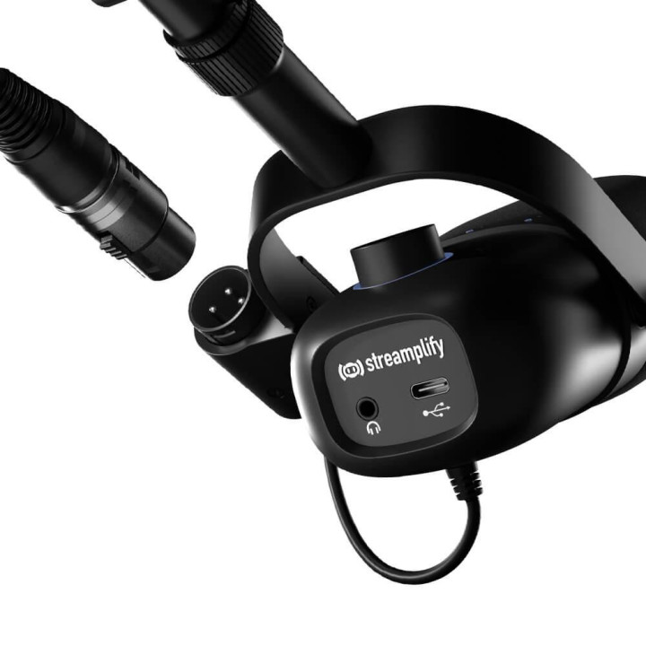 Настолен микрофон Streamplify MIC VOX, Кондензаторен, USB Type-C/3.5mm/XLR, Суперкардиоиден - SPMC-MD1D223.11 - 6