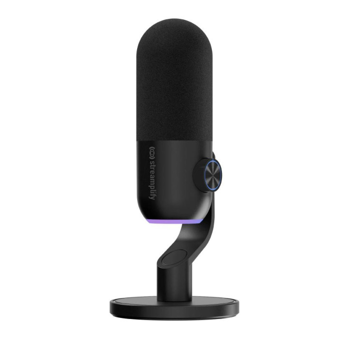 Настолен микрофон Streamplify MIC Mini, USB Type-C/3.5mm jack, кондензаторен, кардиоиден - SPMC-MM1C327.11 - 5