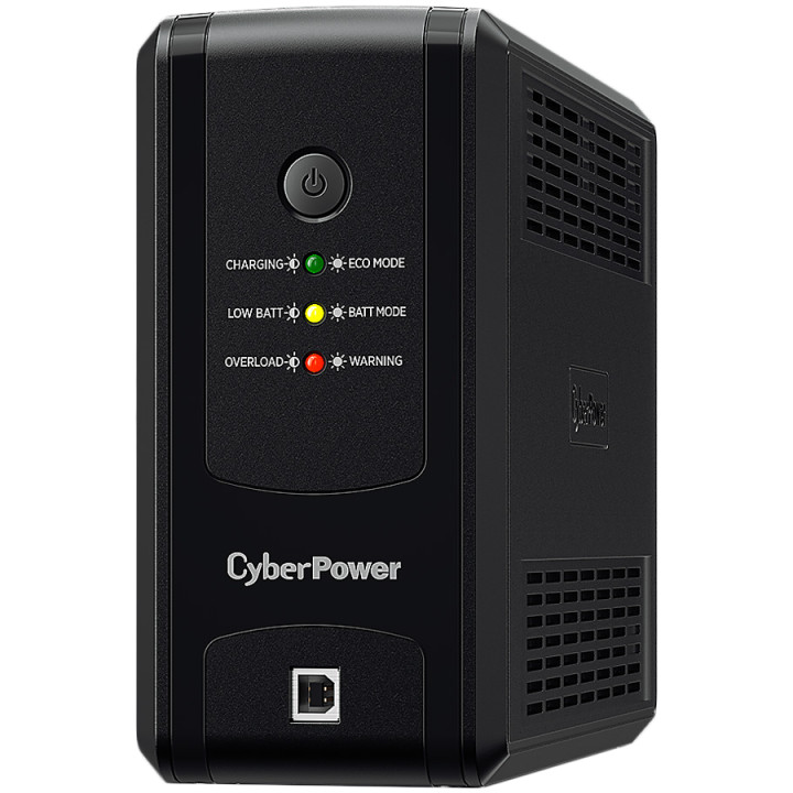 Токозахранващо устройство CyberPower UT850EG, 850VA/425W Line-Interactive UPS с AVR, 3x Schuko - 1