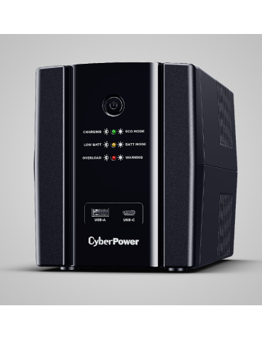 Захранване CyberPower UPS AVR 1500VA 900W, Line-Interactive, 4x Schuko - 1