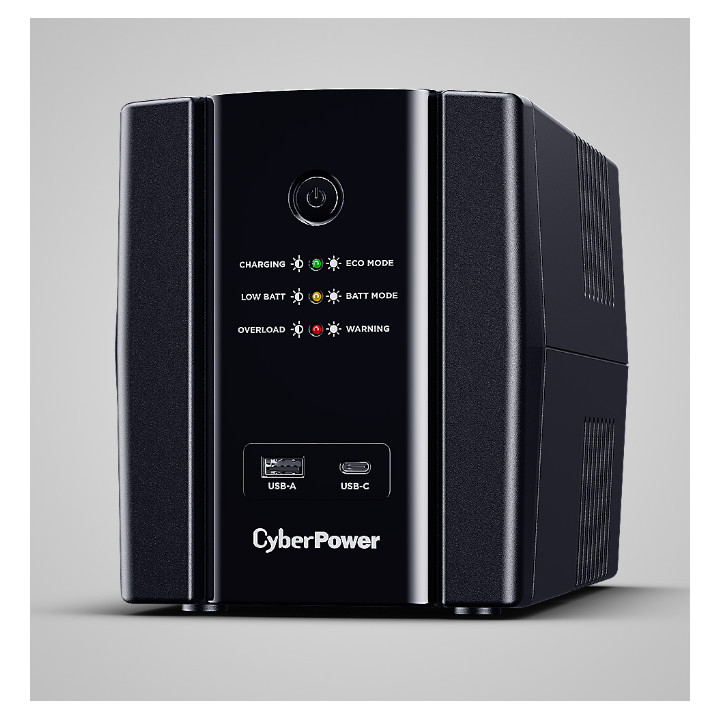 Захранване CyberPower UPS AVR 1500VA 900W, Line-Interactive, 4x Schuko - 1