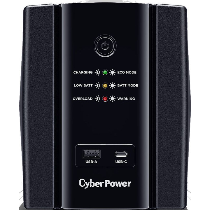 Токозахранващо устройство CyberPower UPS AVR 2200VA, Line-Interactive, 4x Schuko, Runtime 70min при 90W - 2