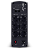 Токозахранващо устройство CyberPower CP1600EPFCLCD, 1600VA/1000W Line-Interactive, LCD дисплей, 6x Schuko - 2