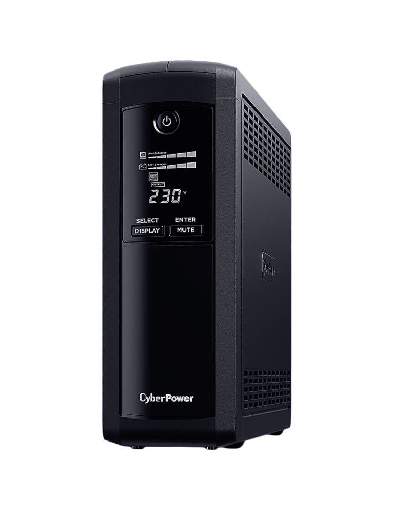 Токозахранващо устройство CyberPower VP1600ELCD, 1600VA/960W Line-Interactive, LCD дисплей, 4x Schuko - 1