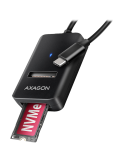 USB-C адаптер AXAGON ADM2-CM, USB 3.2 Gen2 към M.2 NVMe/SATA - ADM2-CM - 1