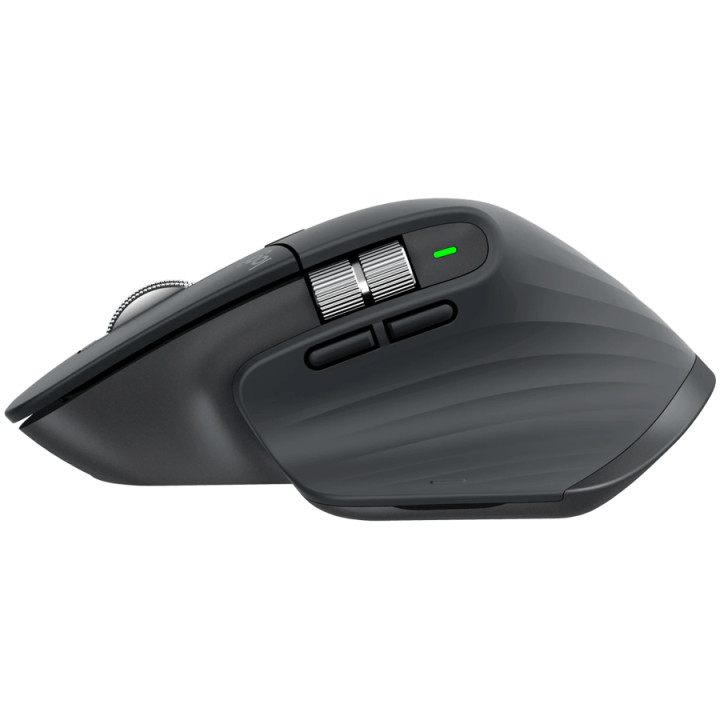 Bluetooth/Безжична мишка Logitech MX Master 3S, 8000 DPI, Graphite - 910-006582 - 4