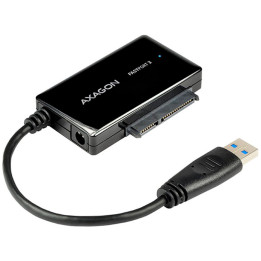 USB to SATA адаптер AXAGON ADSA-FP3, USB 3.0 към SATA 6G, с захранващ адаптер - 1