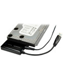 USB to SATA адаптер AXAGON ADSA-FP3, USB 3.0 към SATA 6G, с захранващ адаптер - 2