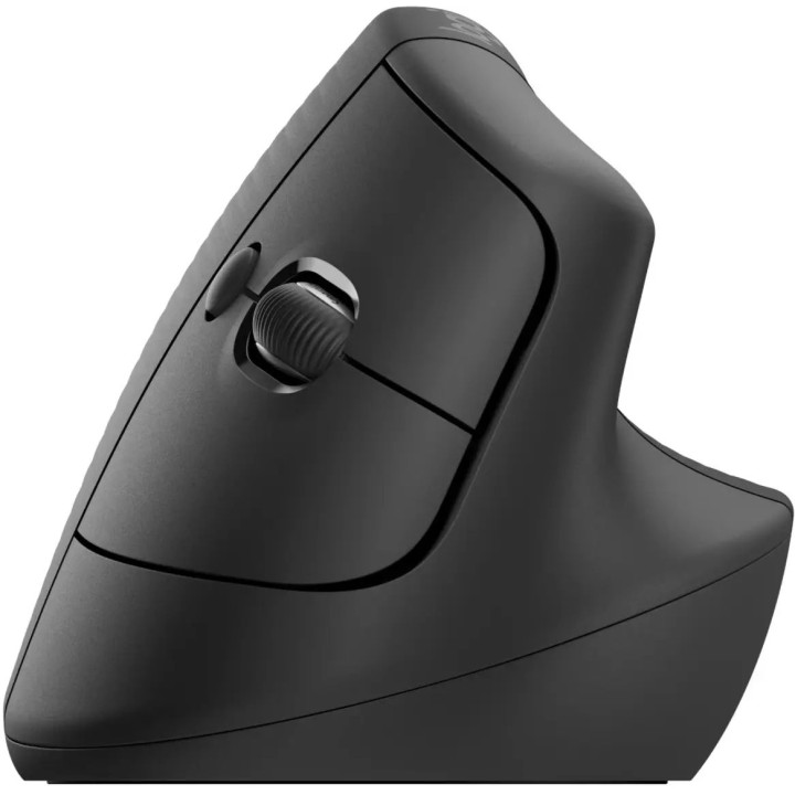Bluetooth/Безжична геймърска мишка Logitech Ergo Lift Vertical, 4000 DPI, Graphite/Black - 910-006494 - 3