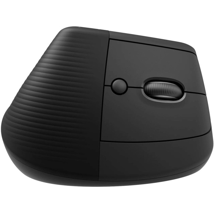 Bluetooth/Безжична геймърска мишка Logitech Ergo Lift Vertical, 4000 DPI, Graphite/Black - 910-006494 - 4