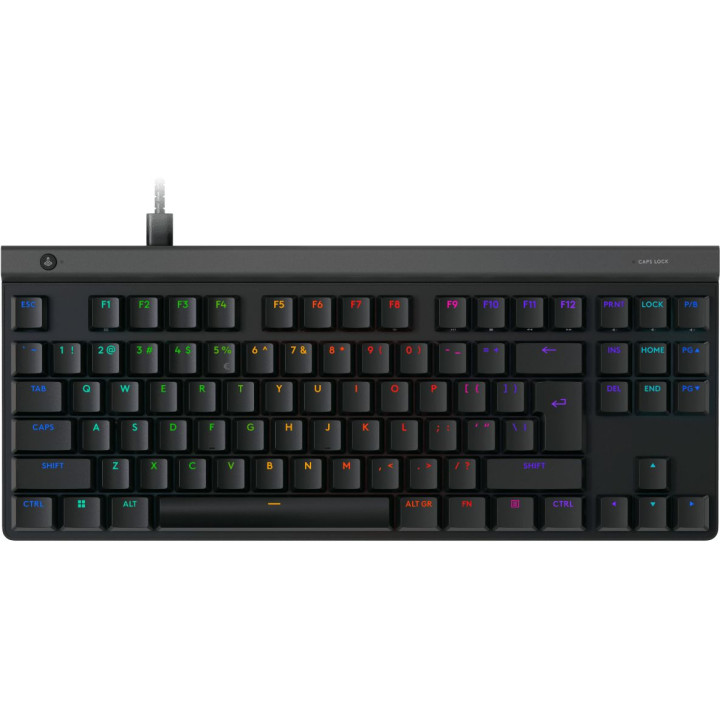 Механична геймърска клавиатура Logitech G515 TKL, Жична, USB - 920-014132 - 1