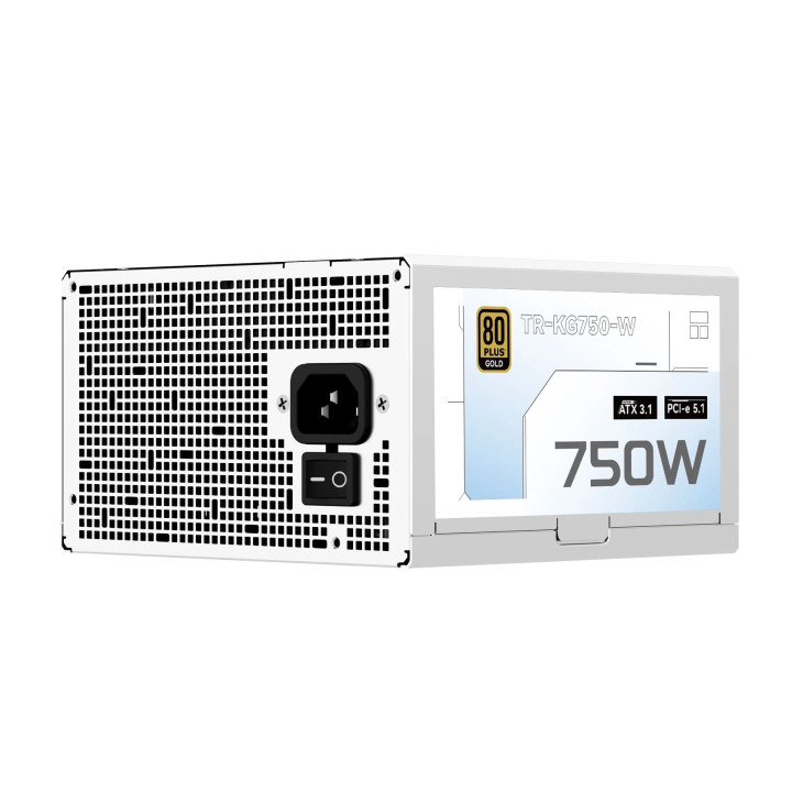 Модулно захранване Thermalright KG750, 750W, ATX 3.1, 80PLUS Gold, Бял - TR-KG750-W - 2