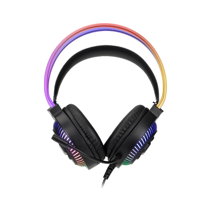 Геймърски слушалки Xtrike ME GH-510L, 50mm USB, RGB подсветка - XTRM-GH-510L - 2