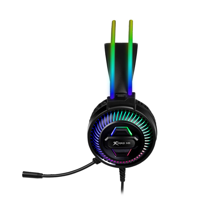 Геймърски слушалки Xtrike ME GH-510L, 50mm USB, RGB подсветка - XTRM-GH-510L - 3