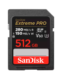 SD карта SanDisk Extreme PRO, 512GB SDXC V60 UHS-II 280/150MB/s - SDSDXEP-512G-GN4IN - 1