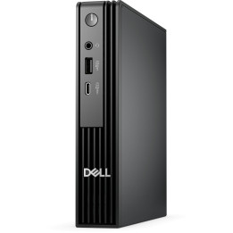 Компютър Dell Pro Micro QCM1250, Без екран (Мини ПК), Intel Core i3-14100T, 8GB DDR5, 512GB SSD, Ubuntu - BTO002_QCM1250_EMEA_UB