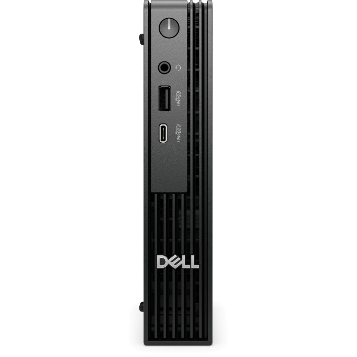 Компютър Dell Pro Micro QCM1250, Без екран (Мини ПК), Intel Core i3-14100T, 8GB DDR5, 512GB SSD, Ubuntu - BTO002_QCM1250_EMEA_UB