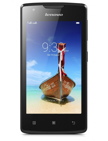 Смартфон Lenovo A1000M, Черен с 2 СИМ карти