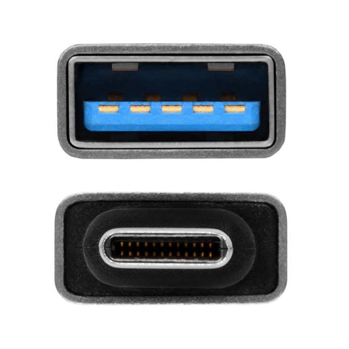 USB адаптер AXAGON RUCM-AFA, USB 3.1 Type-C Male към Type-A Female, алуминий - 2