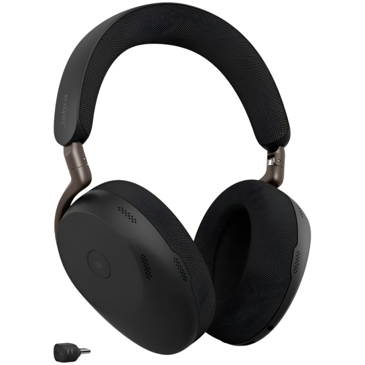 Слушалки JABRA Evolve3 85, Bluetooth 5.3, ANC, 32mm говорители, Черни - 38599-999-989 - 1