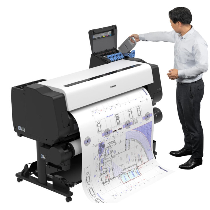 Мастилоструен плотер Canon imagePROGRAF TX-3200, 914mm (36"), 2400 x 1200 dpi, 6-цветен пигментен - 6854C003AA - 8