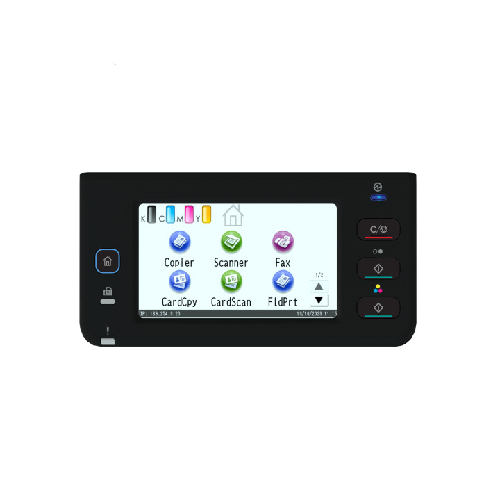 Мултифункционален принтер RICOH MFC C320FSE, 32 стр/мин цветно, SPDF/50стр/, LAN, Bluetooth, 4.3" сензорен дисплей - RICOH-MFC-M