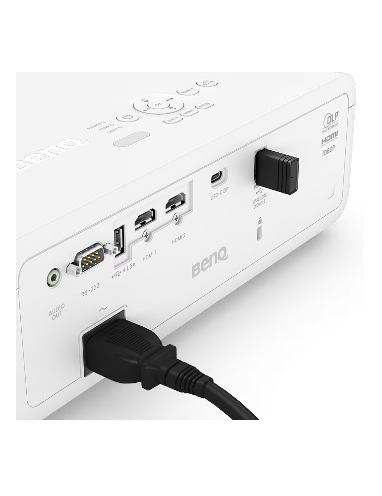 Мултимедиен проектор BenQ LH650, FHD 1080P, Laser DLP, 4000 ANSI lumens - 9H.JS577.1KE - 4