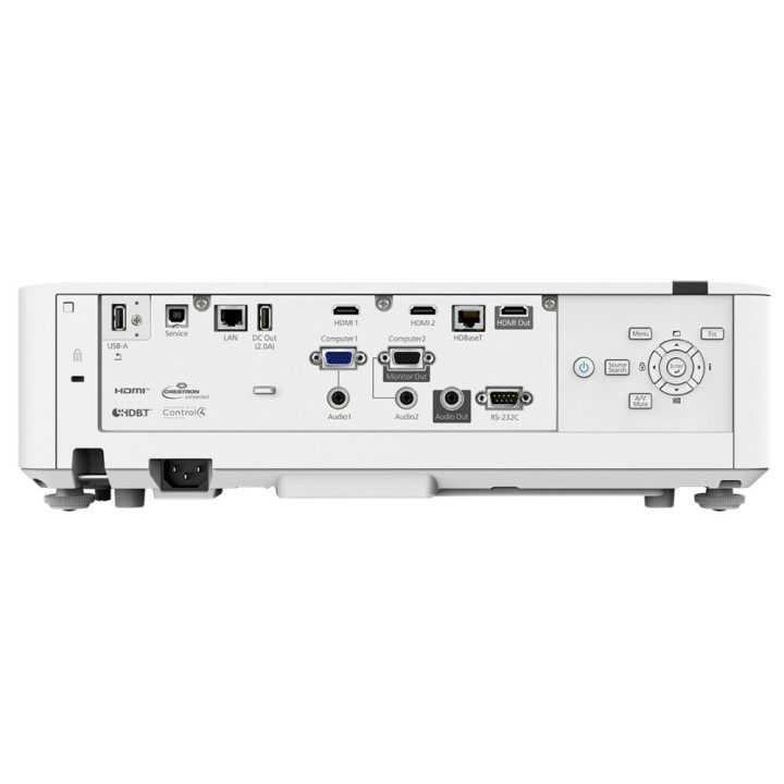 Мултимедиен проектор Epson EB-L530U, WUXGA 1920x1200, Laser 3LCD, 5200 Lumen - V11HA27040 - 5