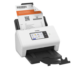 Скенер Brother ADS-4900W, Професионален настолен документ скенер, 60 ppm, 600x600 dpi, ADF 100 листа, USB 3.0, Безжична мрежа - 