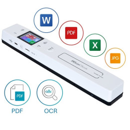 Скенер IRIS IRIScan Book 7, A4, 300-1050 dpi, USB Type-C, MicroSD - 464669 - 1