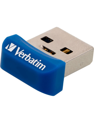 USB памет Verbatim Nano Store 'N' Stay, 64GB USB 3.0 - 98711 - 1