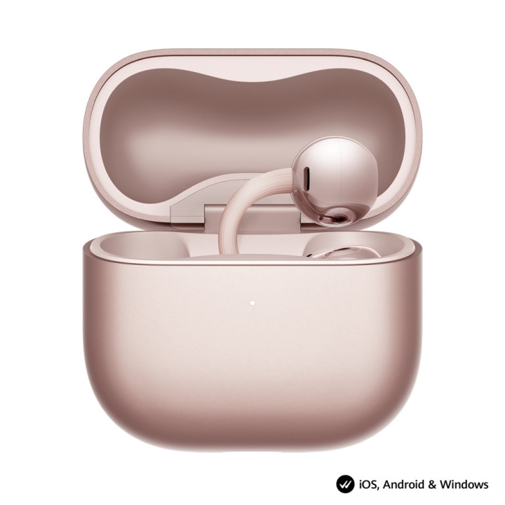 Bluetooth слушалки Huawei FreeClip 2 Robin-T10, Open-ear, Bluetooth 6.0, Rose gold - 6942103178733 - 9