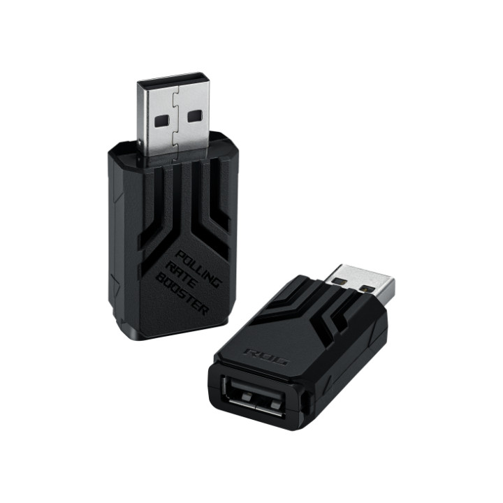 Геймърски аксесоар Asus ROG Polling Rate Booster, USB 2.0, Черен - 90MP03T0-BRUA00 - 1