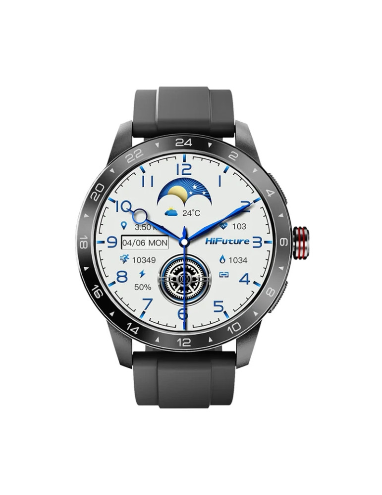 Часовник HiFuture Flex 2, 1.39" FHD 360x360, Bluetooth 5.2, IP68 - 6972576181862 - 1