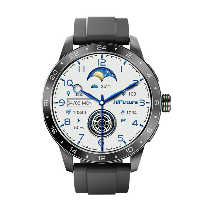 Часовник HiFuture Flex 2, 1.39" FHD 360x360, Bluetooth 5.2, IP68 - 6972576181862 - 1