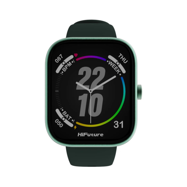 Смарт часовник HiFuture Lume Pro, 1.85" AMOLED 450x390, Realtek 8773EWE, 256MB, iOS/Android - 6972576182425 - 1