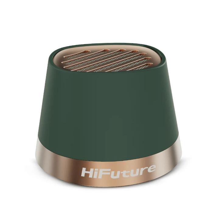 Bluetooth Тонколонка HiFuture Mega S Green, Bluetooth 5.4, 5W, 10h батерия, IPX4 - 6972576182234 - 1