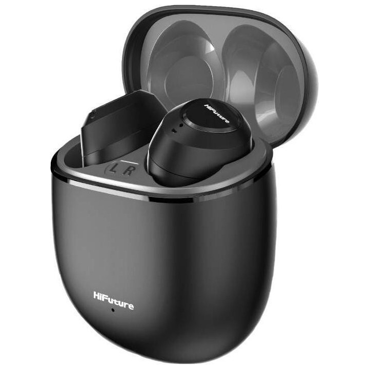 Bluetooth/Безжични слушалки HiFuture OlymBuds3, In-ear, Type-C, Noise Cancellation, 25 часа работа, Черни - 6972576181688 - 2
